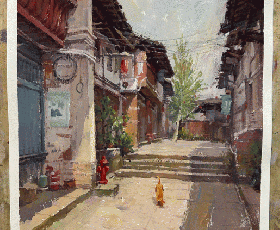 上海美術(shù)聯(lián)考色彩風景